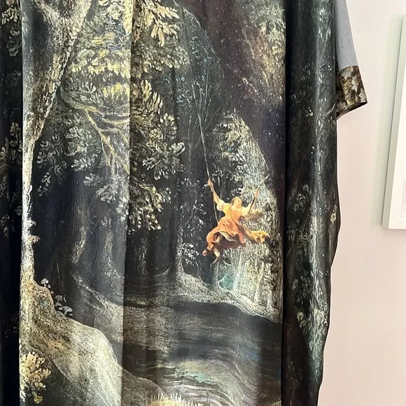 Market of Stars Castles in the Air bamboo kimono - Picture 4 of 9